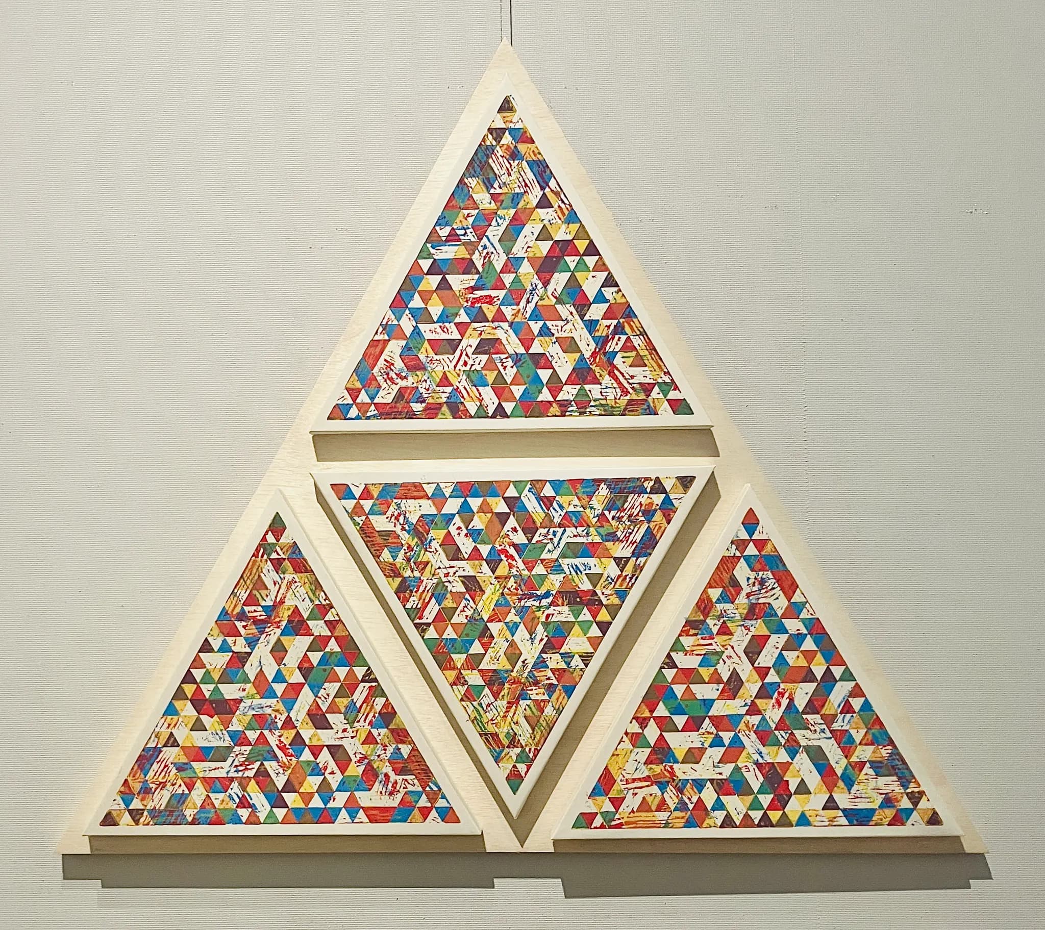 triangular grid in rotation